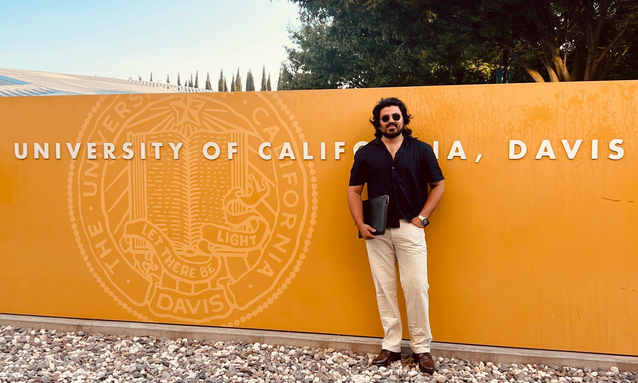 Hamayun Shabir at the University of California, Davis